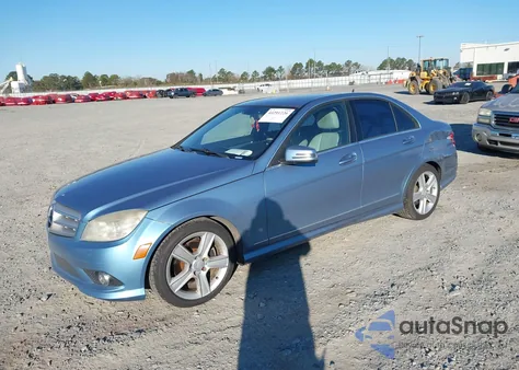 2010 Mercedes-Benz C 300 Sport from USA, damaged, VIN WDDGF5EB6AR095509